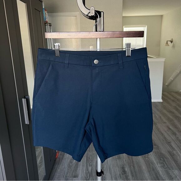 Mens Lululemon Navy Shorts Size 30 - Picture 1 of 4